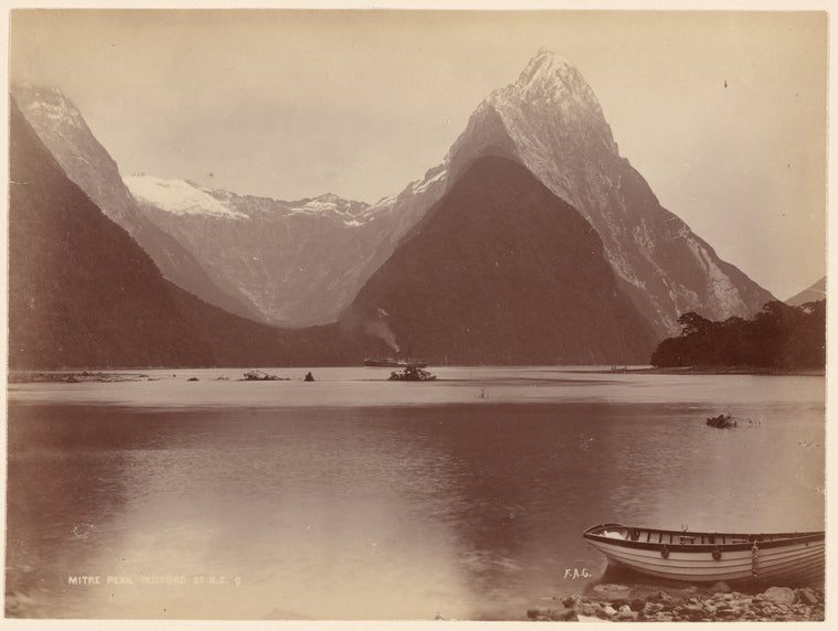 Mitre Peak. Milford Sd., N. Z.
