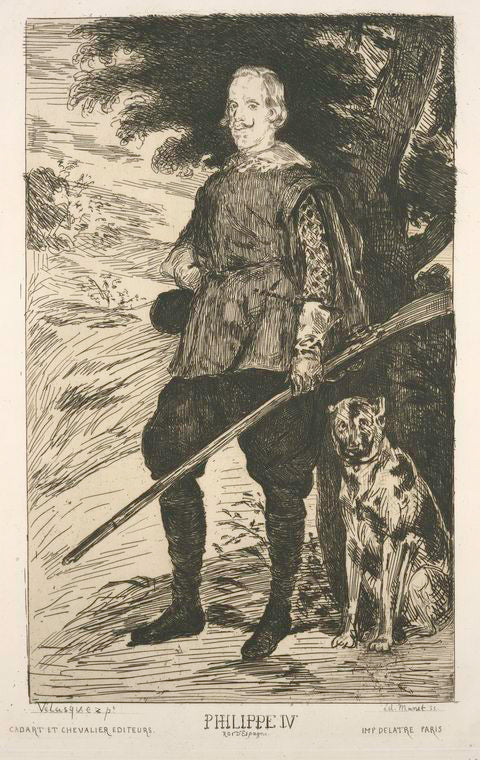 Philippe IV, d'après Velasquez.