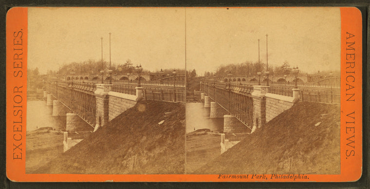 Fairmount Park, Philadelphia. Girard Avenue bridge.