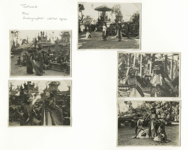 Topeng, Mas