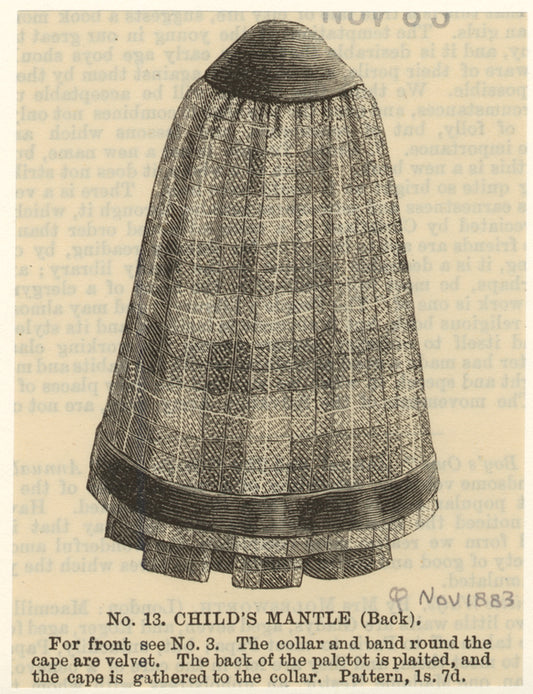 Child's mantle (Back)