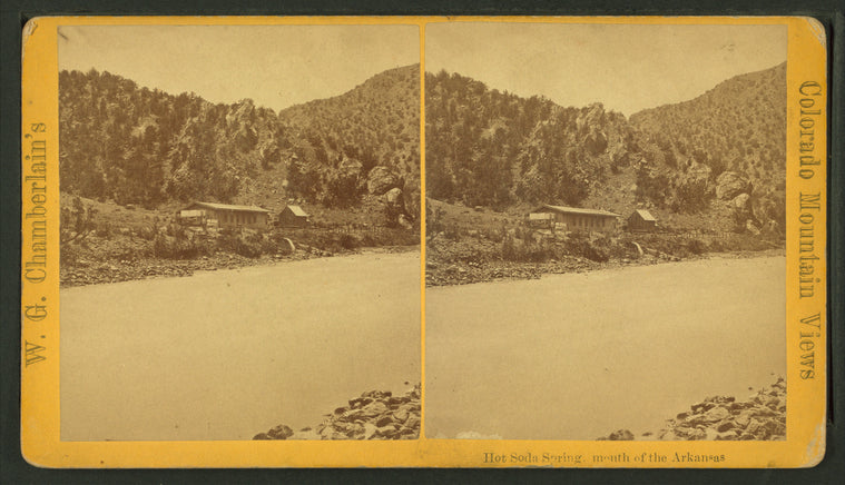 Hot Soda Spring, mouth of the Arkansas.