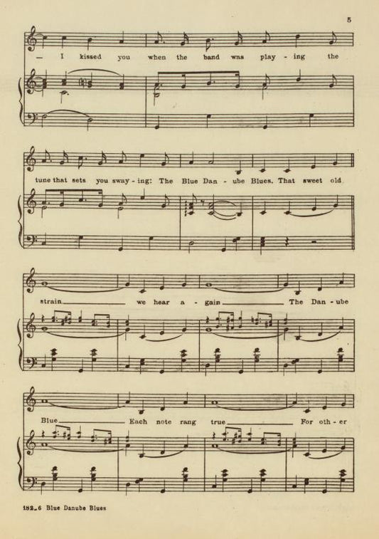 Blue Danube blues