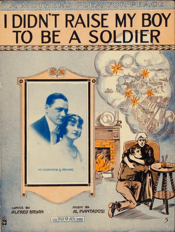 I didn't raise my boy to be a soldier