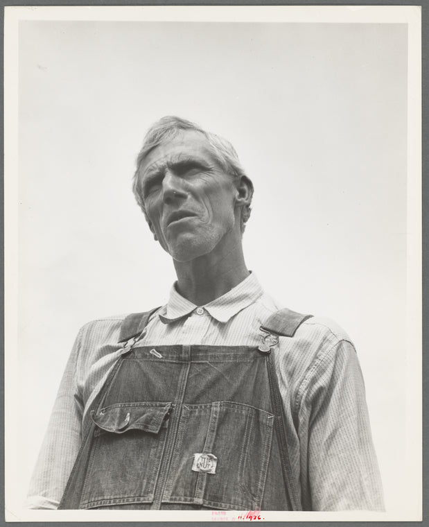 An evicted Arkansas sharecropper now settled at Hill House, Mississippi