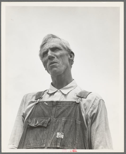 An evicted Arkansas sharecropper now settled at Hill House, Mississippi