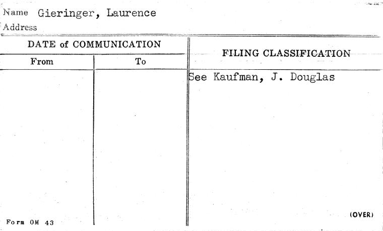 Gieringer, Laurence
