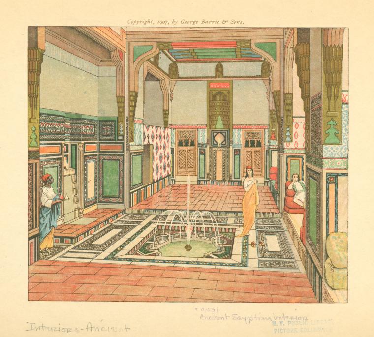 Ancient Egyptian interior