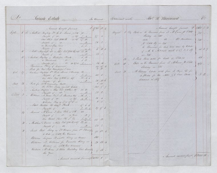 Lataste Estate, 1838