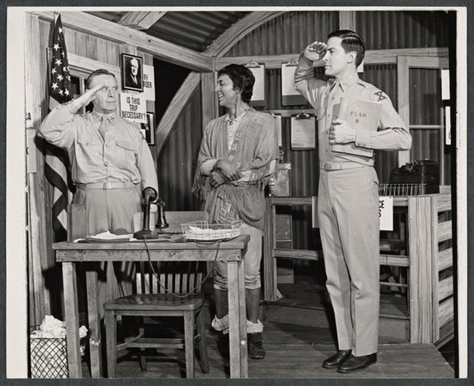 David Burns, Kenneth Nelson and Ron Husmann in the stage production Lovely Ladies, Kind Gentlemen