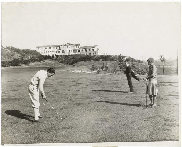 [The Riviera Country Club, Los Angeles, California.]
