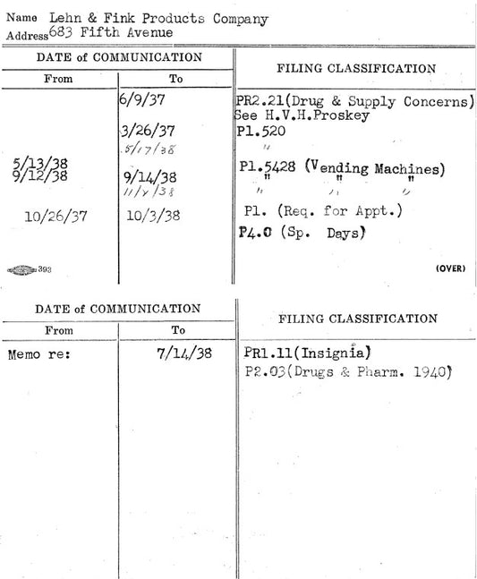 Lehn & Fink Products Company