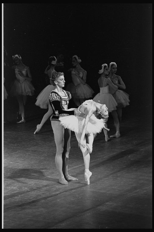 New York City Ballet production of "Swan Lake" with Darci Kistler and Sean Lavery, choreography by George Balanchine (New York)
