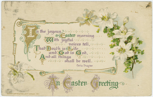 An Easter greeting.