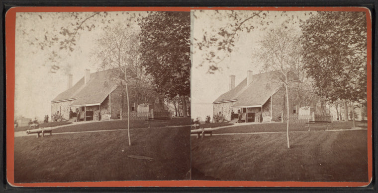 Washington's Headquarters, Newburgh, N.Y. Rear view.