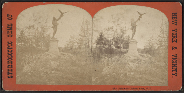 The Falconer, Central Park, N.Y.