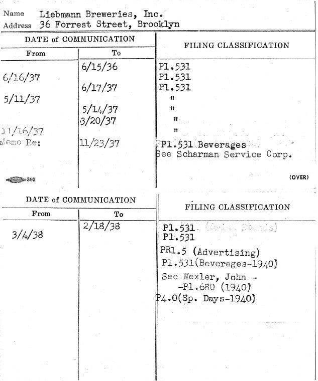 Liebmann Breweries, Inc.