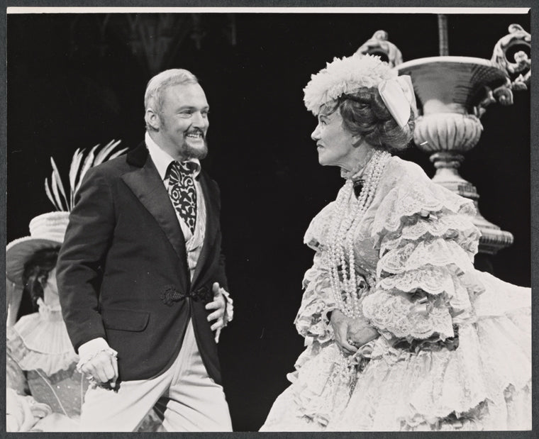 Jack Cassidy and Sibyl Bowan in the stage production Maggie Flynn