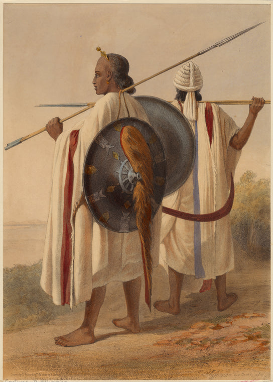 Abyssinian costume, etc