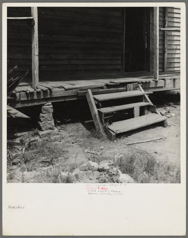 Home of a Greene County, Georgia, fieldhand