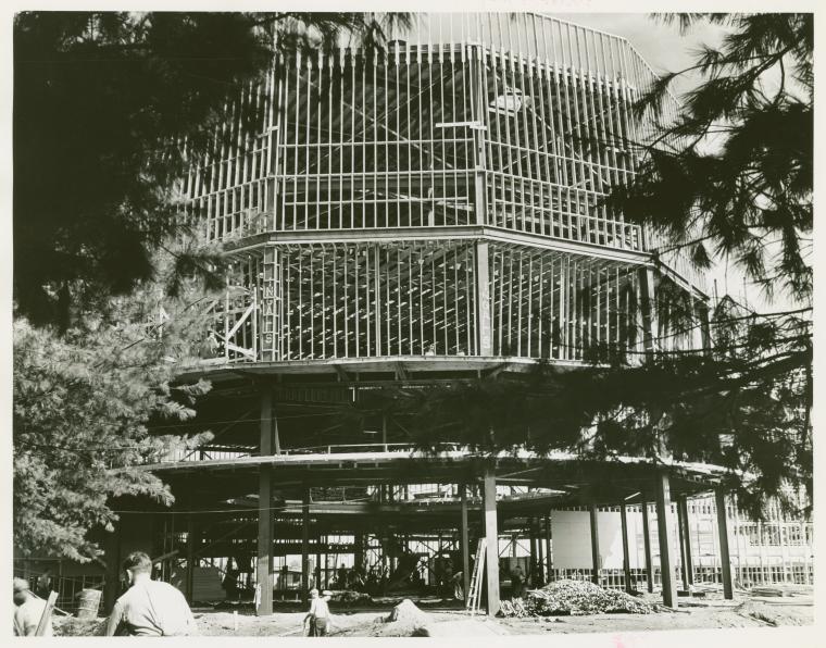 American Telephone & Telegraph Exhibit - Building - Construction - Exterior