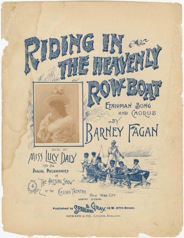 Riding in the heavenly row-boat