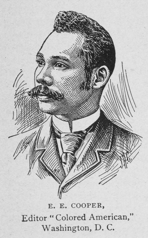 E. E. Cooper, Editor "Colored American," Washington, D. C.