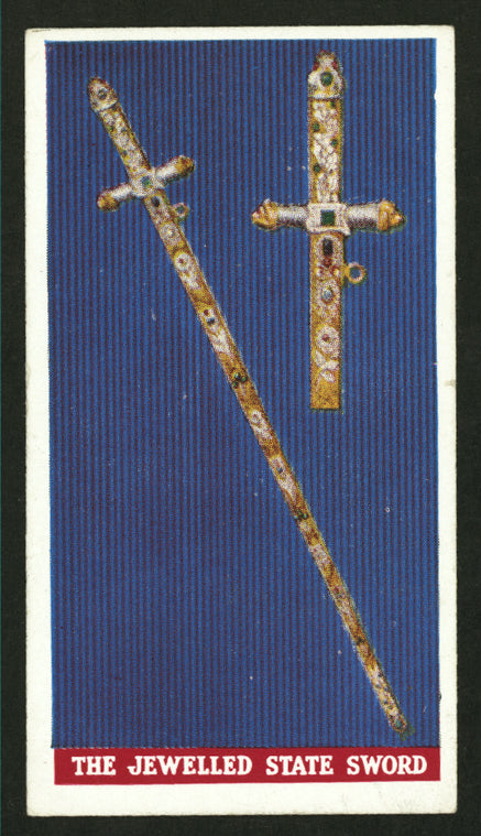 The jewelled State Sword.