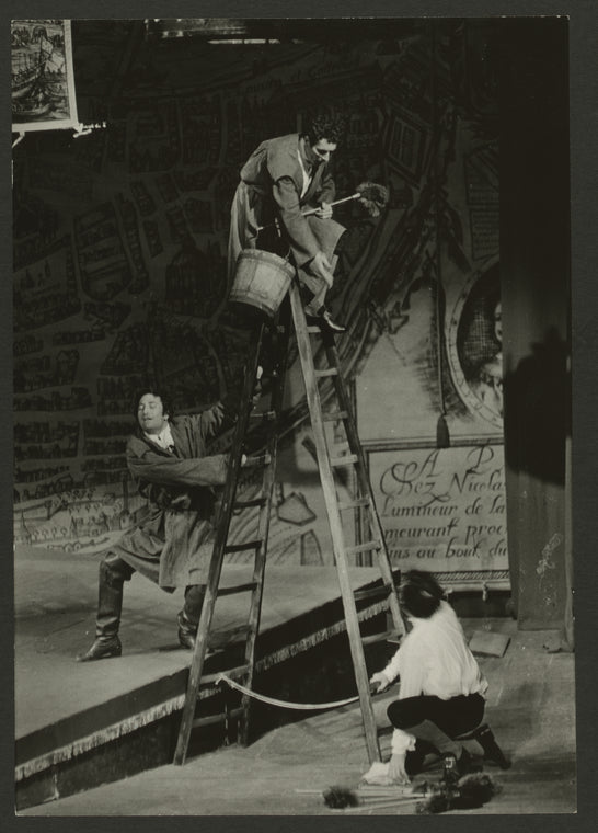 Scene from the stage production The Three Musketeers