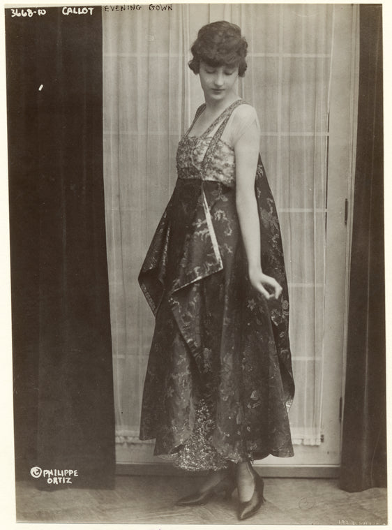 Callot evening gown