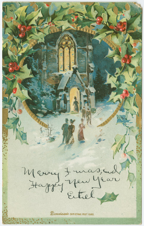 Going to church on a snowy night