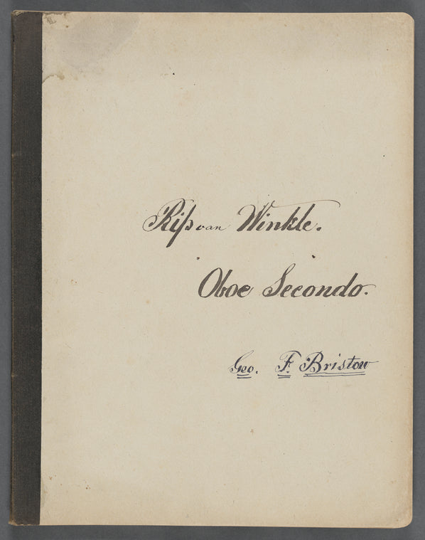 Rip van Winkle: Oboe Secondo