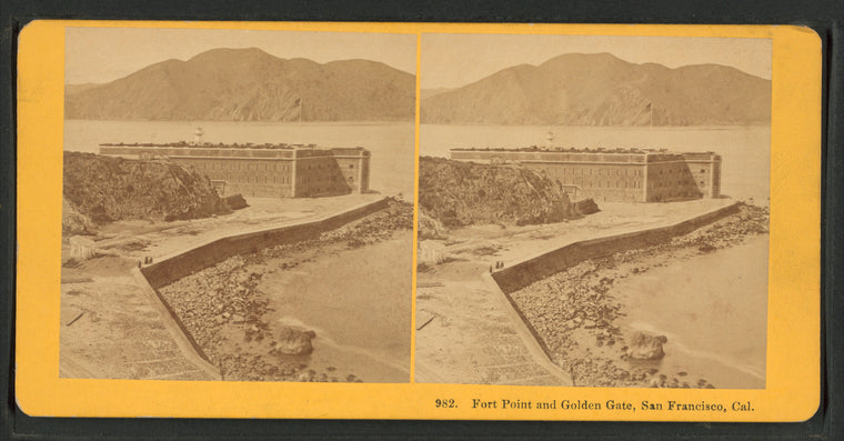 Fort Point and Golden Gate, San Francisco, Cal.