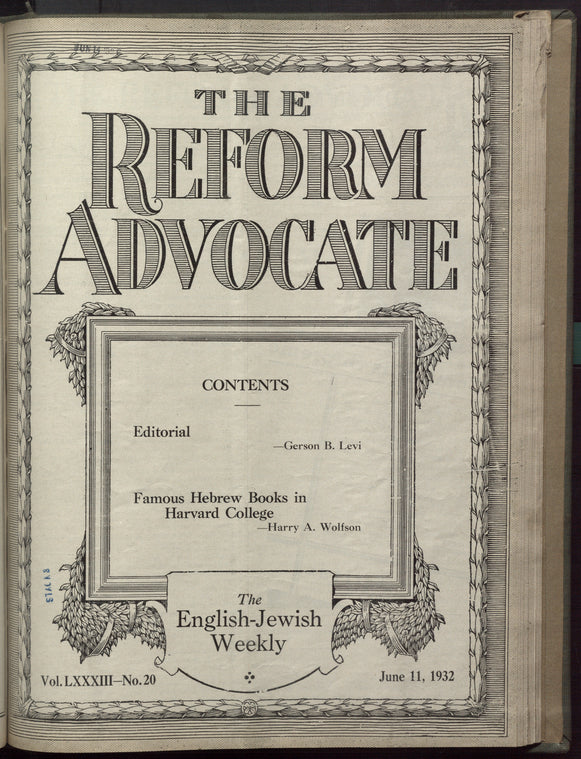 The Reform advocate
