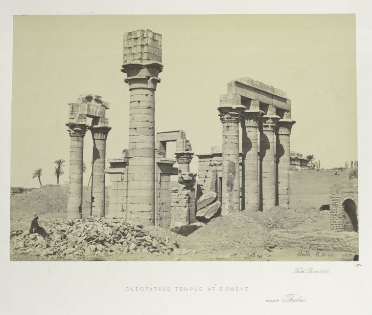 Cleopatra's Temple at Erment, near Thebes