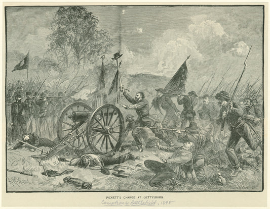 Pickett's charge at Gettysburg