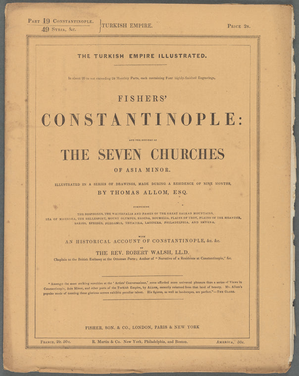 Constantinople and the scenery of the Seven Churches of Asia Minor illustrated