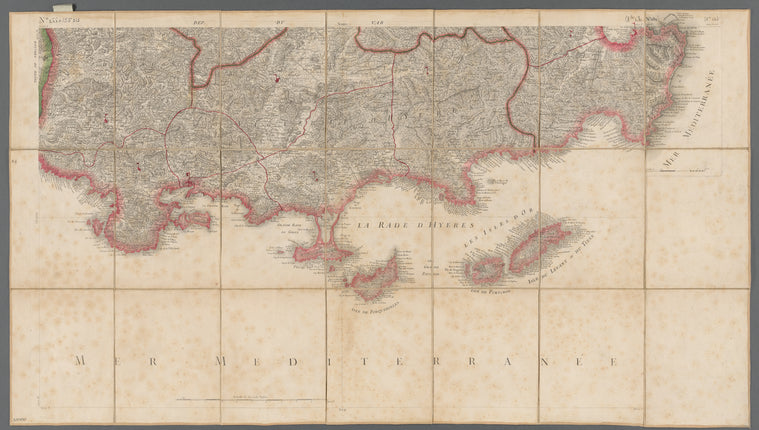 Carte de France de Cassini