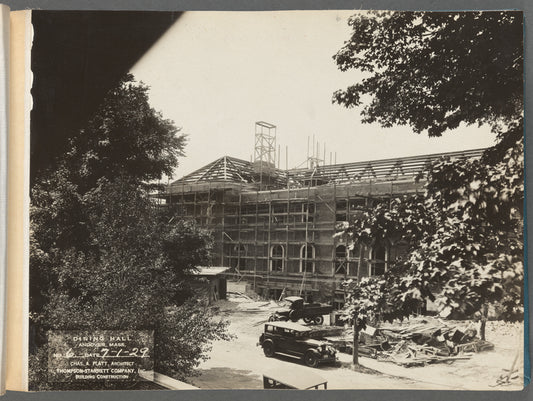 Dining Hall. Andover, Mass.