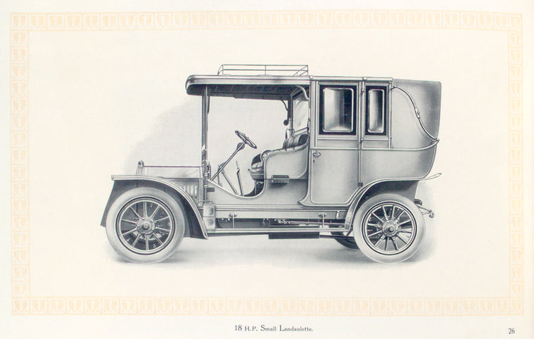 18 h.p. small Landaulette.