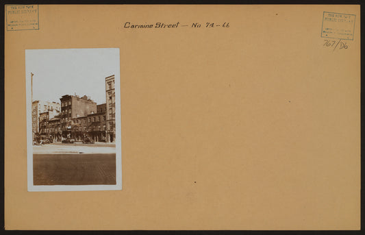 Manhattan: Carmine Street - Varick Street