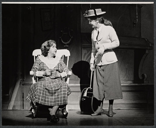Patsy Kelly and Debbie Reynolds in the stage production Irene