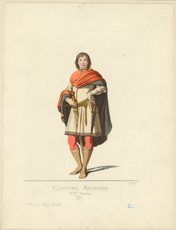 Costume militaire, XVe siècle