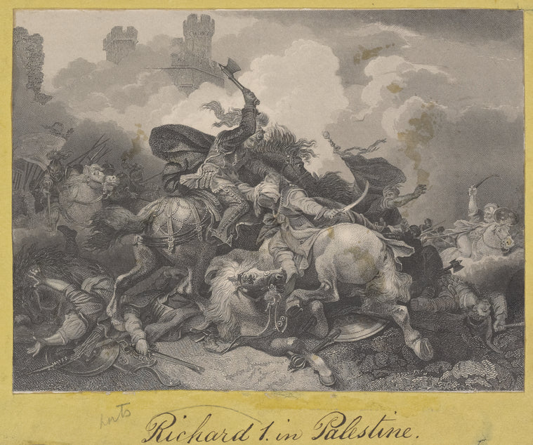 Richard I in Palestine.