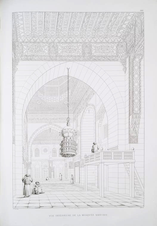 Vue intérieure de la Mosquée Kaid-Bey
