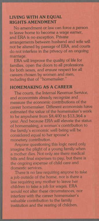 Bringing Home Equality