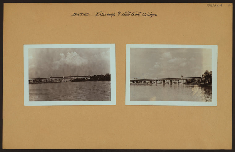 Bridges - Triborough and Hell Gate Bridges.