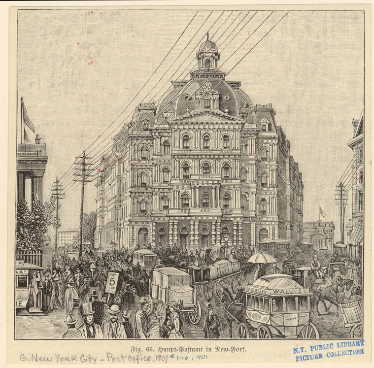 Haupt-Postamt in New York