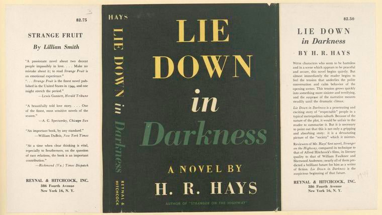 Lie down in darkness.