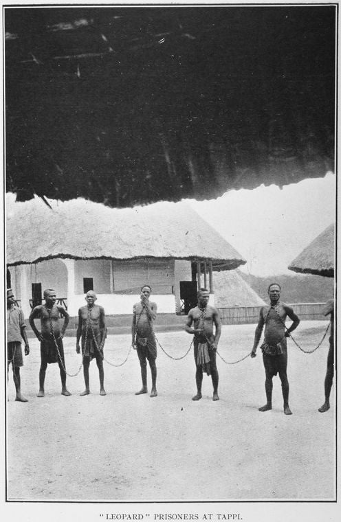 Leopard" prisoners at Tappi.